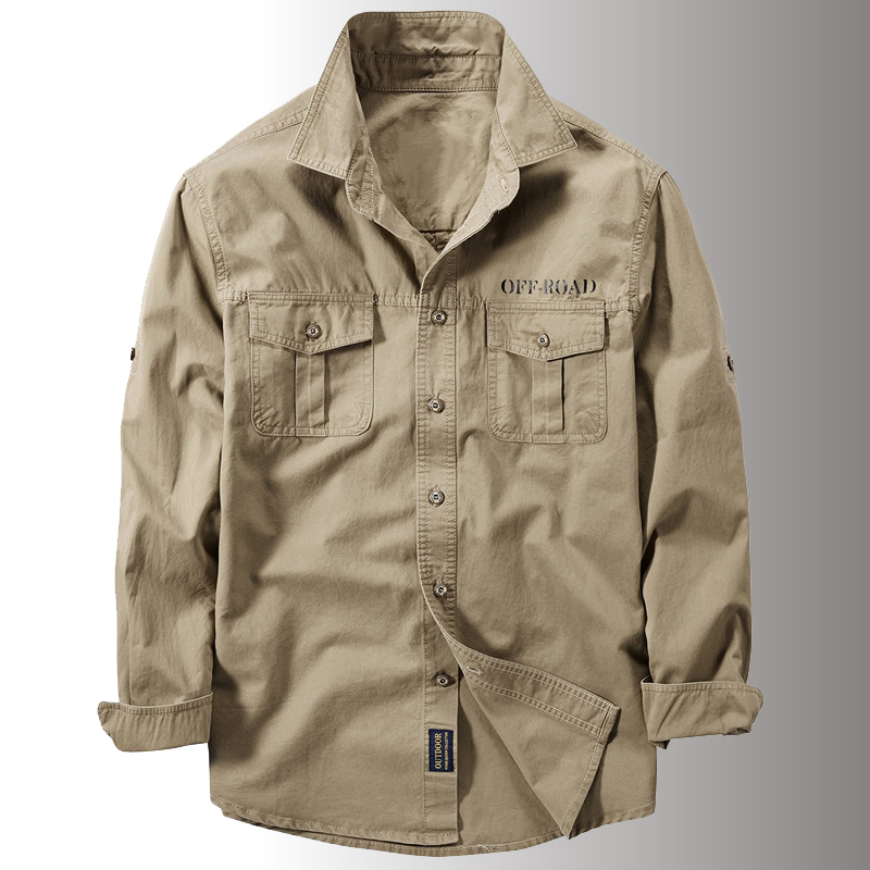 Tactical Military Shirt Cargo - メンズミリタリータクティカルシャツ,通気性,長袖,作業服,カーゴシャツ,春秋