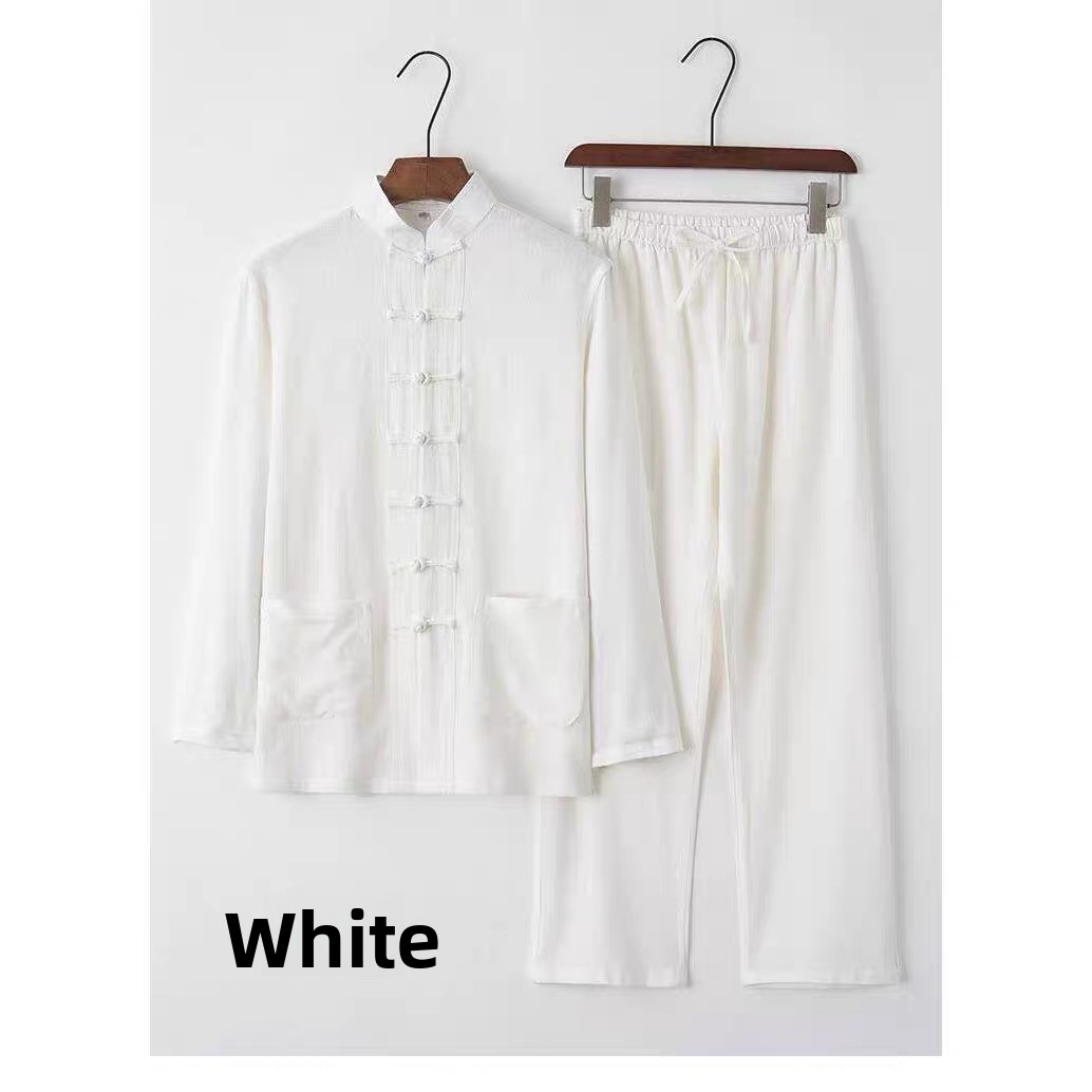 2026年新作 綿麻素材 中華風 長袖シャツ ルーズフィット - Mens Linen Shirt Long Sleeve のレビューと価格